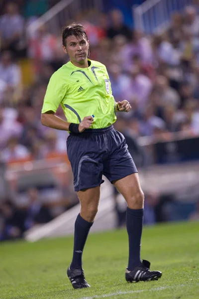 Referee during the game — Stock Photo, Image