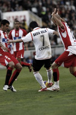 David Villa içinde hareket