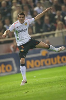 Oyun sırasında David Villa