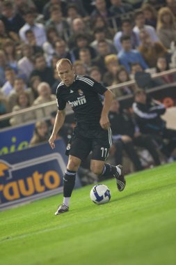 Arjen Robben oyun sırasında