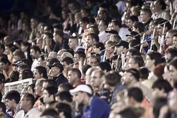 Fans during the  game — Stock Photo, Image