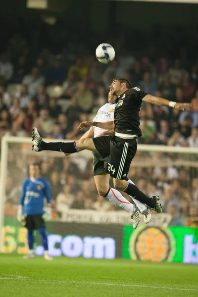 Javi Garcia in action during the game — Stock Photo, Image