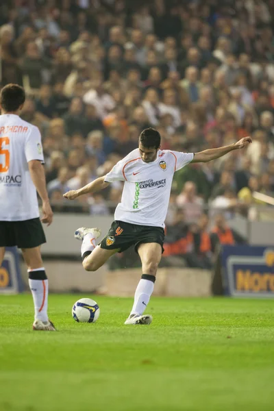 Raul Albiol tijdens het spel — Stockfoto