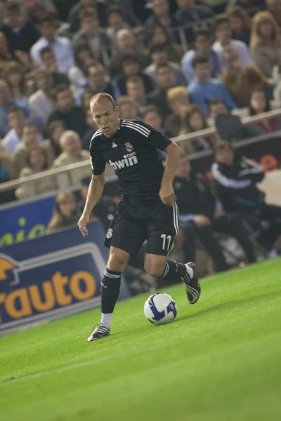 Arjen Robben during the game — Stock Photo, Image