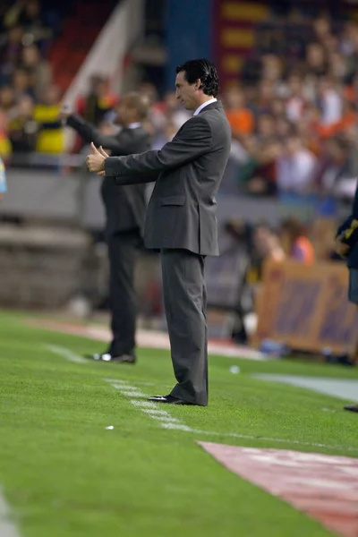 Προπονητής της Valencia Ουνάι Emeri — Φωτογραφία Αρχείου