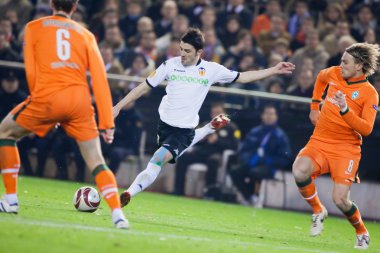 David Villa içinde hareket