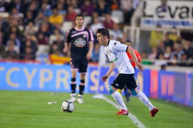 David Villa içinde hareket