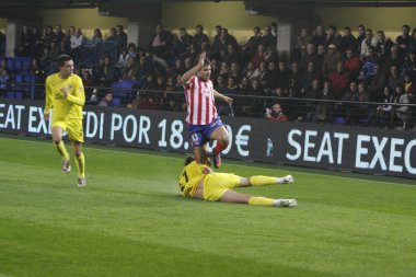 Sergio Leonel Aguero (R) eylem