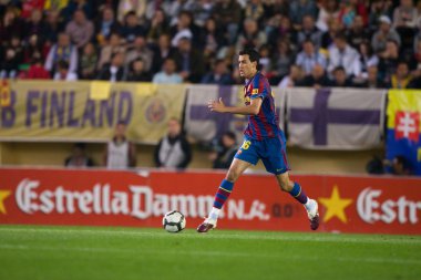 Sergio Busquets eylem