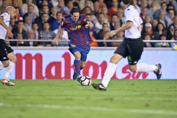 Lionel Messi in Aktion — Stockfoto