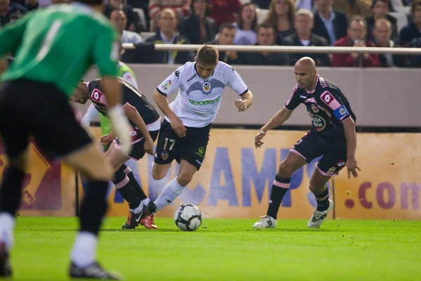 Manuel Pablo (R) and  Joaquin (C) in action — Stock Photo, Image