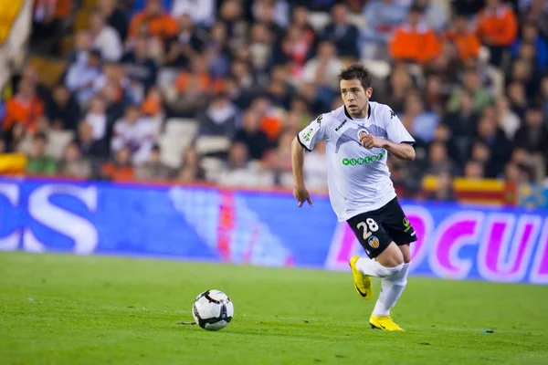 Jordi alba v akci — Stock fotografie