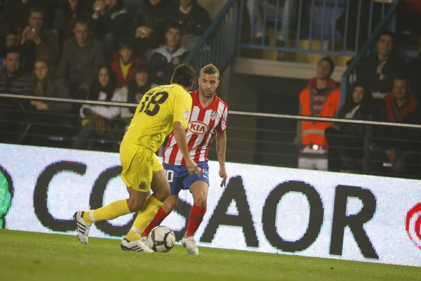 Fußballstadion el madrigal — Stockfoto