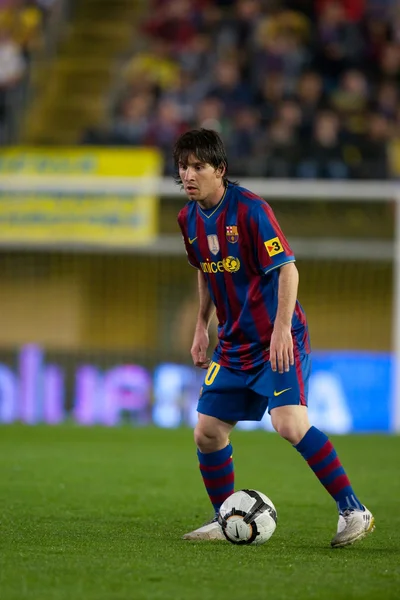 Lionel Andrés Messi i aktion — Stockfoto