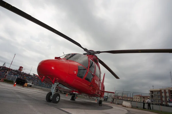 Helikopter 3 uygulama oturumu Formula bir Dünya Şampiyonası'nda — Stok fotoğraf