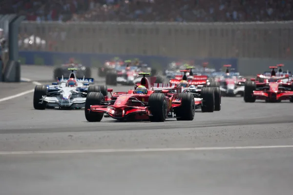 Formel 1-banor — Stockfoto