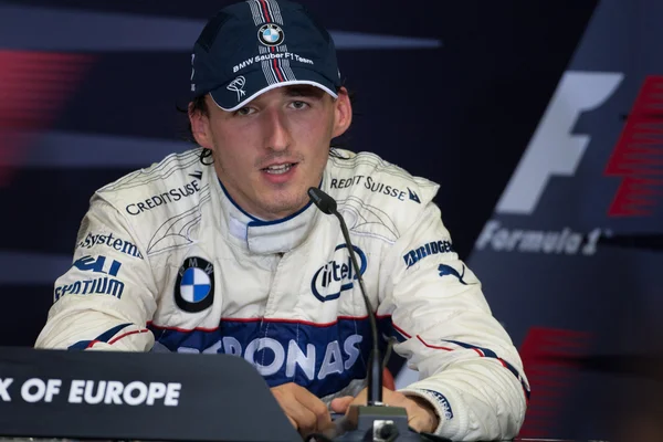 Kubica op formule een World Championship — Stockfoto