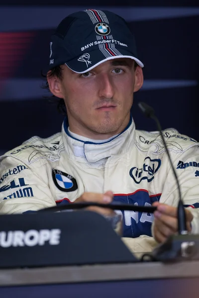 Kubica op formule een World Championship — Stockfoto