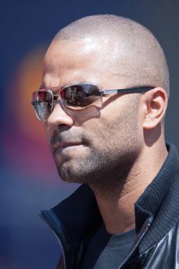 Tony Parker Avrupa Grand Prix Formula 1 sırasında