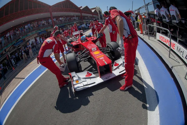 Fernando Alonso Ordförande — Stockfoto