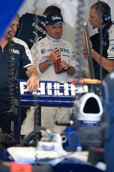 Barrichello. — Fotografia de Stock