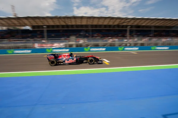 Alguersuari during European Grand Prix Formula 1 — Stock Photo, Image