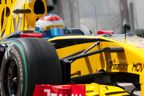 Petrov v Evropské Grand Prix Formule 1 — Stock fotografie