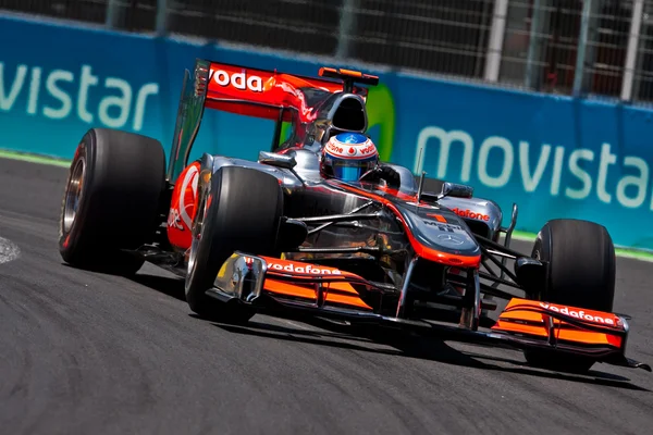 Jenson Button lors du Grand Prix d'Europe de Formule 1 — Photo