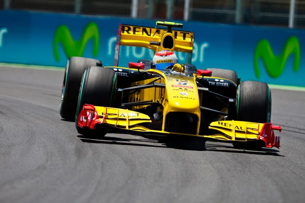 Petrow während des europäischen Grand Prix Formel 1 — Stockfoto
