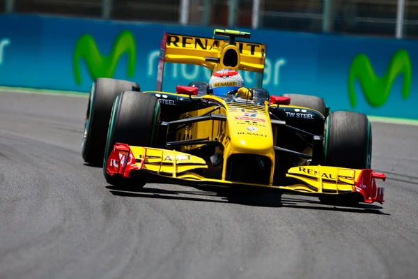 Petrov tijdens de Europese Grand Prix Formule 1 — Stockfoto