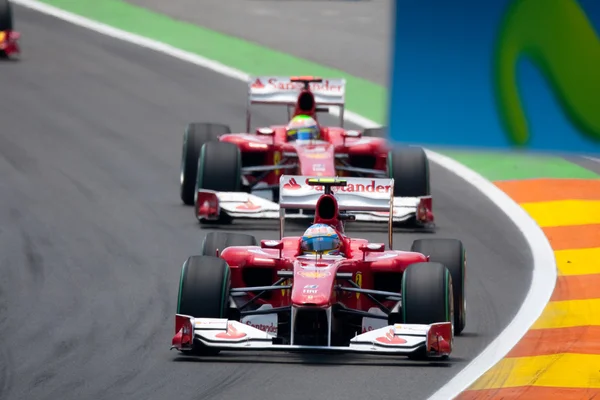 Europejskich Grand Prix Formuły 1 — Zdjęcie stockowe