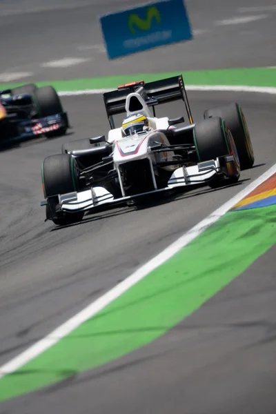 Європейська Гран прі Формули 1 — стокове фото