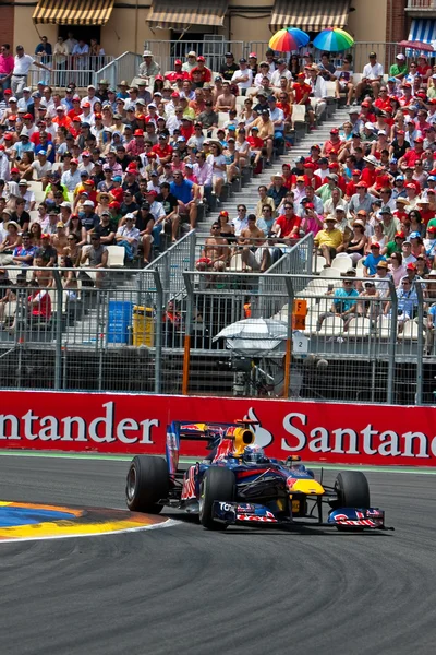 Vettel Avrupa Grand Prix Formula 1 sırasında