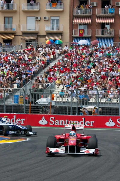 Evropská Grand Prix Formule 1 — Stock fotografie