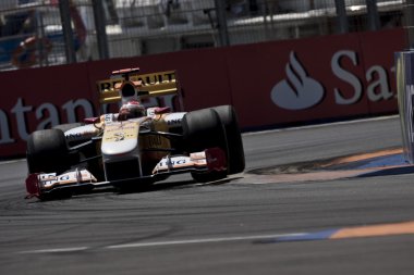 Formula 1 Grand Prix Avrupa'nın sırasında Alonso