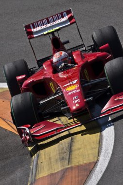 Formula 1 Grand Prix Avrupa'nın sırasında Raikonnen