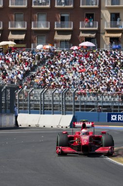 Formula 1 Grand Prix Avrupa'nın sırasında Raikonnen