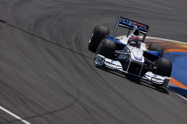 Kubica durante o Grande Prémio de Fórmula 1 da Europa — Fotografia de Stock