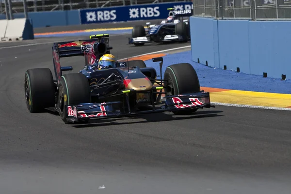 Buemi during Formula 1 Grand Prix of Europe — Stock Photo, Image