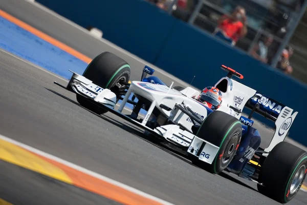 Отборочная сессия Гран-при Европы Формулы-1 — стоковое фото