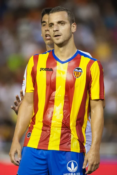 Roberto Soldado during the Football Party Presentation match — Stock Photo, Image