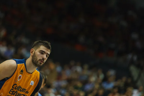 Valencia Basket Club in actie — Stockfoto