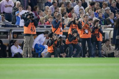 İspanyol futbol liginde çalışan gazeteciler
