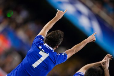 Raul Gonzalez oyun sırasında