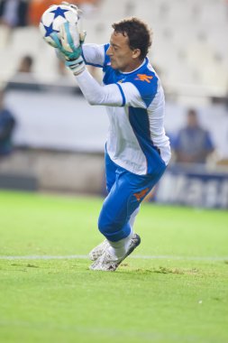 Kaleci Cesar Sanchez Isınma