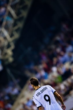 Roberto Soldado oyun sırasında