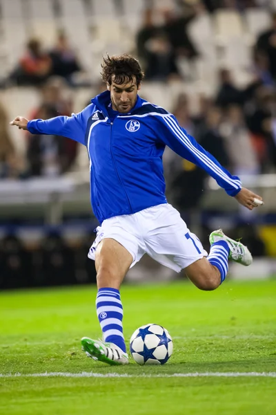 Raul Gonzalez warming up — Stock Photo, Image