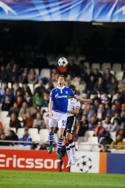 Huntelaar Klaas-Jan podczas gry — Zdjęcie stockowe