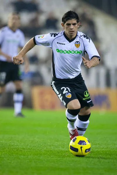 Ever Maximiliano Banega during the game — Stock Photo, Image