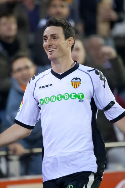 Aritz Aduriz  celebrate scoring goal — Stock Photo, Image